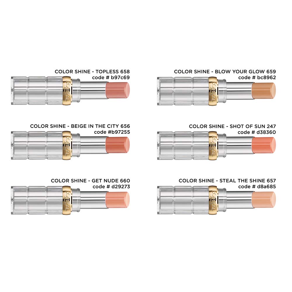 L'Oreal Paris Color Riche Shine Lipstick 657 Steal The Shine