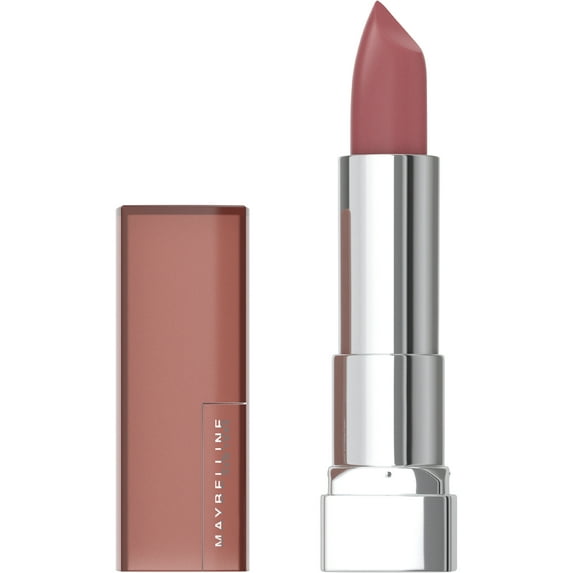 Maybelline 575 Brown Blush Color Sensational The Mattes, Matte Finish Lipstick Makeup, 0.15 oz.