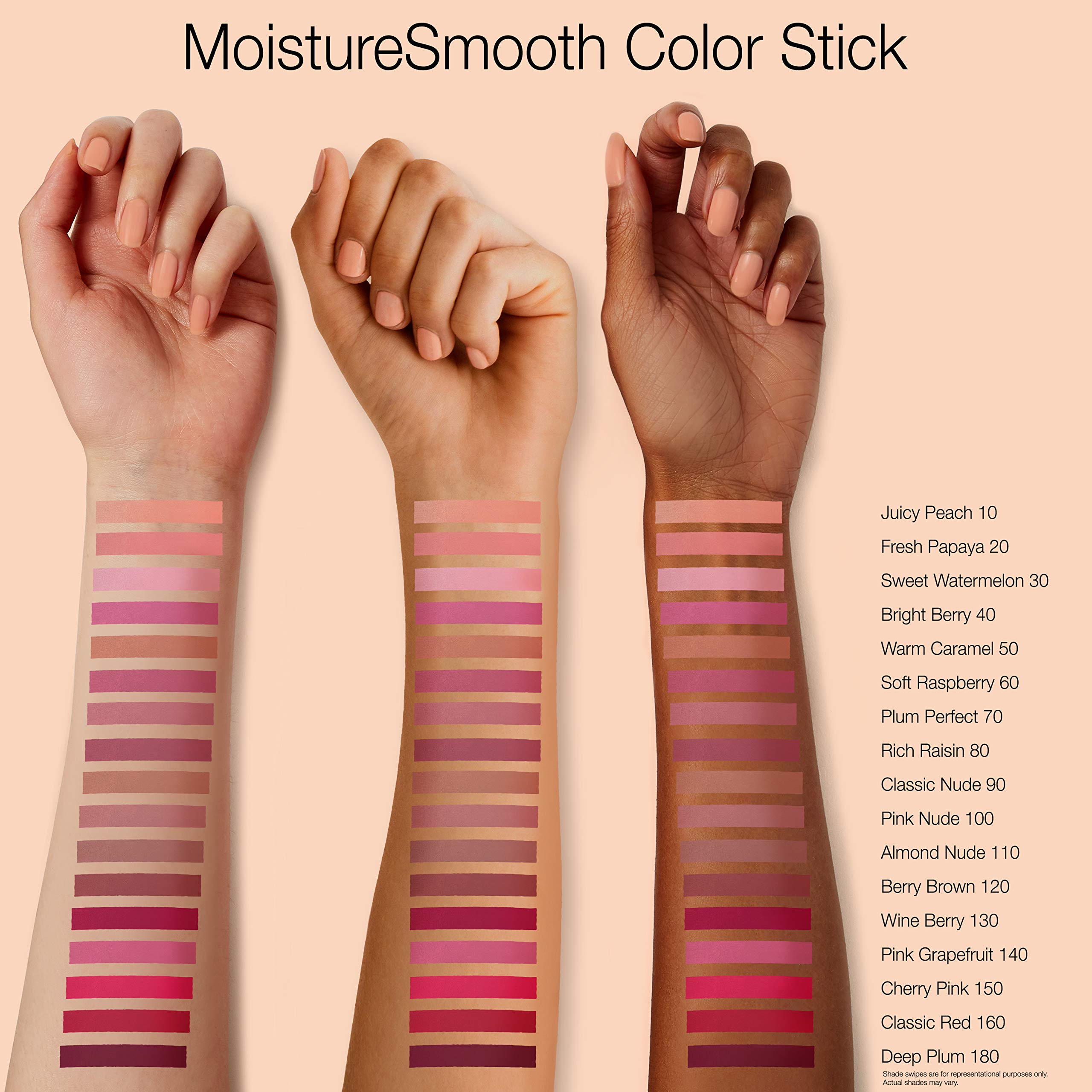 Neutrogena Moisturesmooth Color Stick, 140 Pink Grapefruit, .011 Oz.