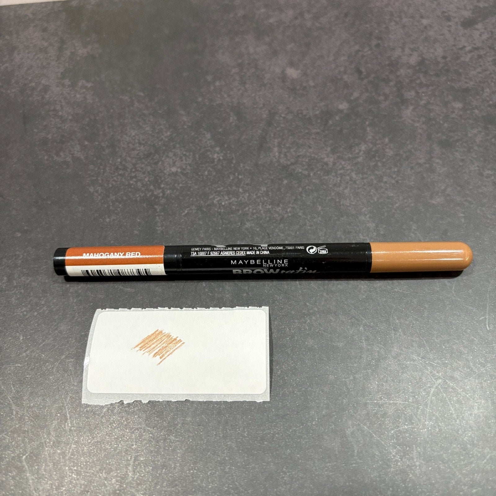 Maybelline Brow Define Fill Duo Defining Pencil Filling Powder - MAHOGANY RED