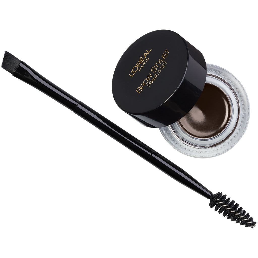 L'Oréal Paris Brow Stylist Frame and Set, Warm Brunette, 0.08 oz.
