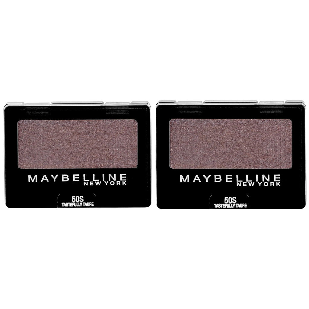 (Pack of 2) Maybelline New York Expert Wear Eyeshadow, Tastefully Taupe, Singles, 0.09 Ounce