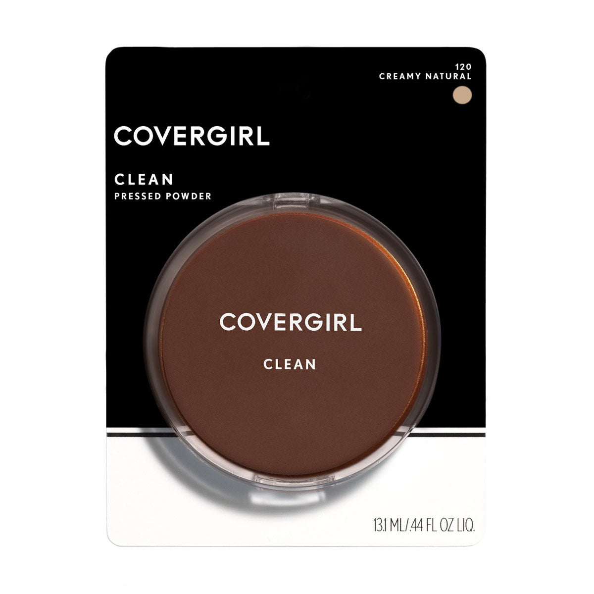 Covergirl 120 Creamy Natural Clean Pressed Powder Original Talc